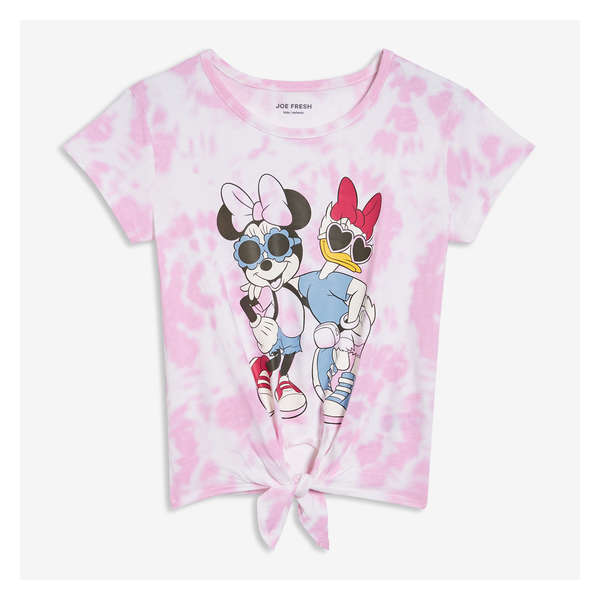 Kid Disney Minnie & Daisy BFF Tee - Light Mauve